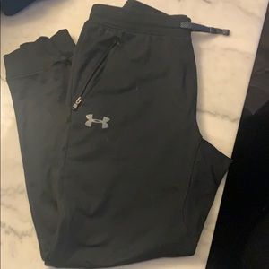 Black Under Armour joggers